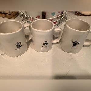 3 Rae Dunn Mugs